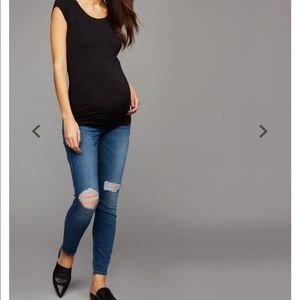7 for all mankind maternity jeans